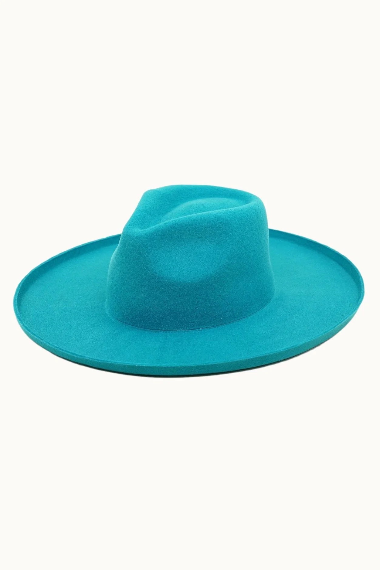 Blue Bayou Turquoise Rancher Wool Felt Hat