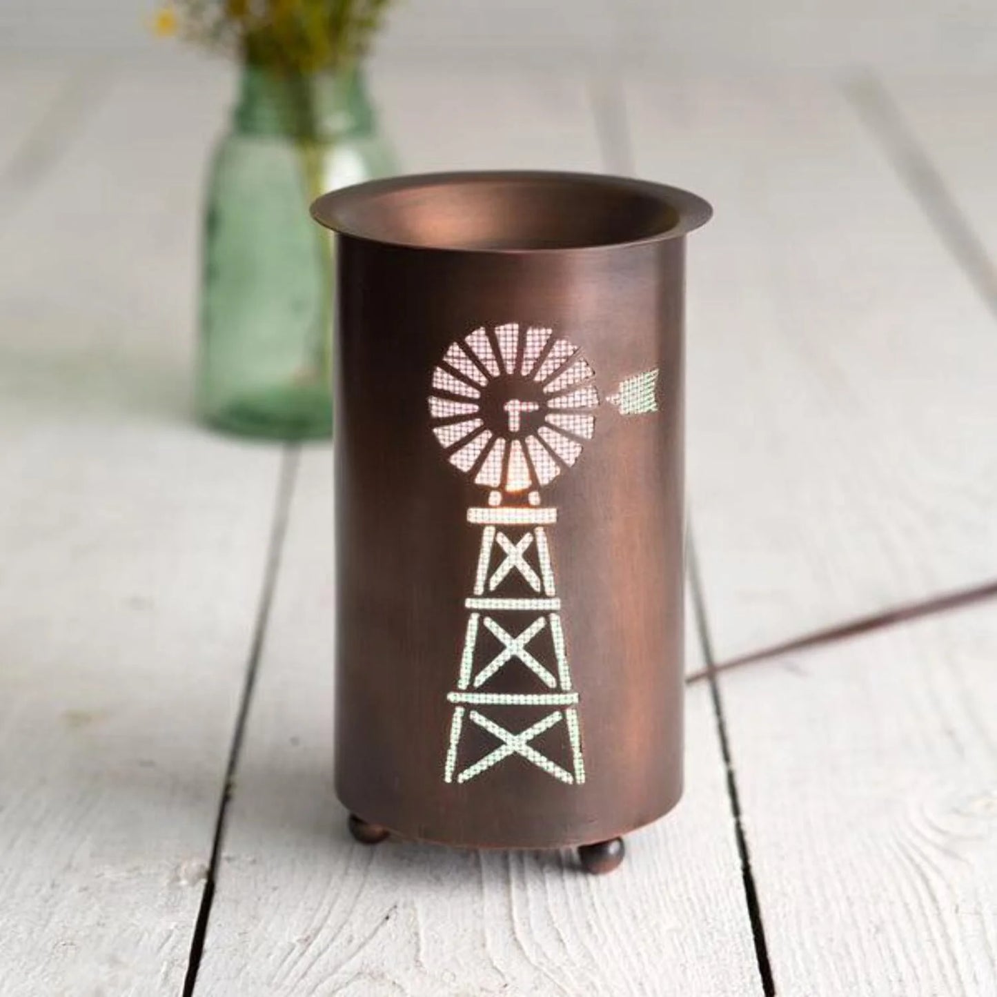 Coppertone Windmill Wax Warmer