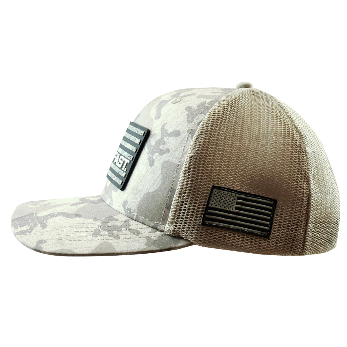 Hold Fast Mens Cap Light Gray Camo Patriot