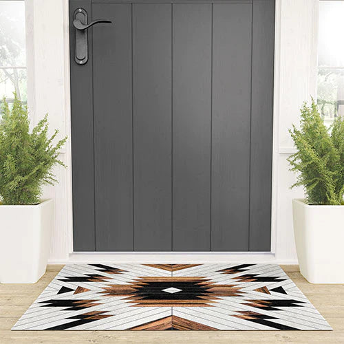 Southwestern Aztec Welcome Mat